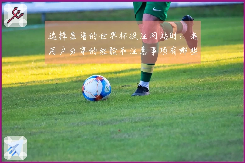 选择靠谱的世界杯投注网站时,老用户分享的经验和注意事项有哪些?